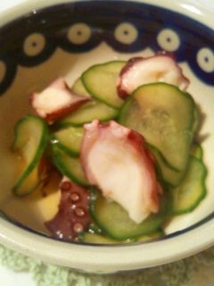 たこときゅうりの酢の物-レシピのメイン写真