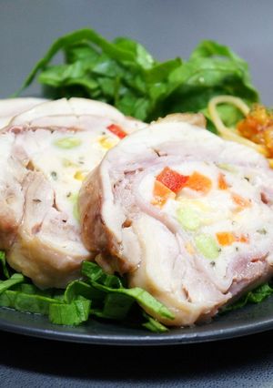 巻き巻きチキン-レシピのメイン写真