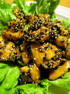 胡麻たっぷり!鶏肉の胡麻ソテー-レシピのメイン写真