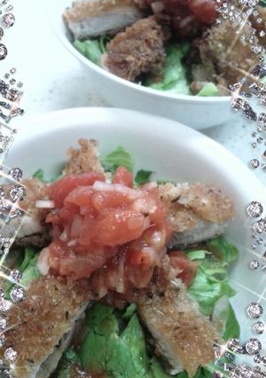 ☆STAR☆チキンカツ丼トマトソース◎-レシピのメイン写真