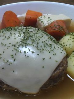 絶品!スープハンバーグ-レシピのメイン写真