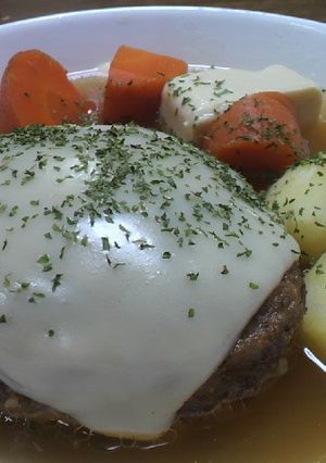 絶品！スープハンバーグ-レシピのメイン写真