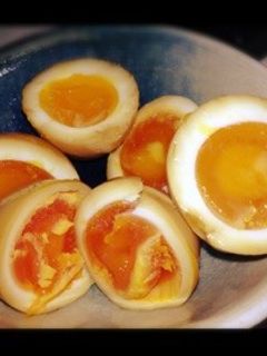 簡単☆味付半熟ゆでたまご-レシピのメイン写真