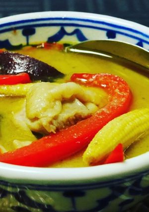 【美レシピ】我が家の「グリーンカレー」-レシピのメイン写真