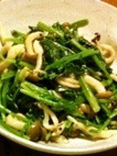 ほうれん草としめじのナムル-レシピのメイン写真