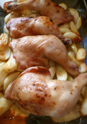 *レモン味。鶏の簡単オーブン焼き*-レシピのメイン写真