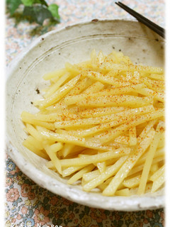 じゃがいものあっさり炒め~酢醤油~-レシピのメイン写真