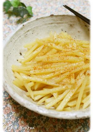 じゃがいものあっさり炒め～酢醤油～-レシピのメイン写真