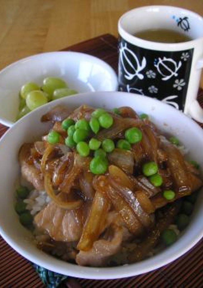 しょうが焼き丼-レシピのメイン写真