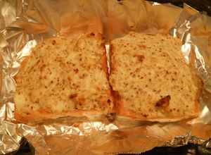 サーモンフィレのゴートチーズ焼き-レシピのメイン写真