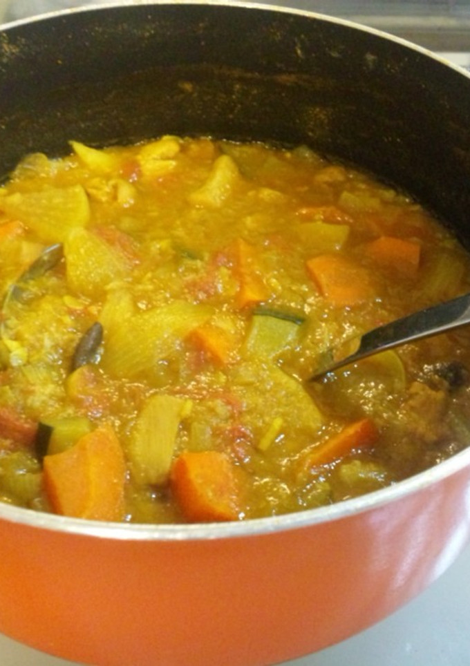 母に教わったカレーをアレンジ-レシピのメイン写真