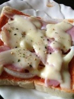 ピザ風トースト♥-レシピのメイン写真