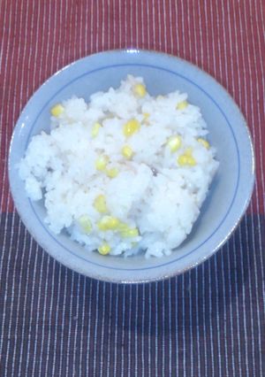 初夏に食べたいトウモロコシご飯☆-レシピのメイン写真