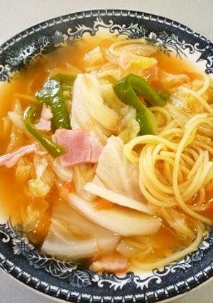 朝食スープスパ！-レシピのメイン写真