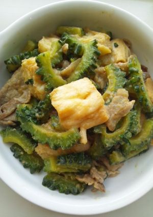 麩入りゴーヤ炒め-レシピのメイン写真
