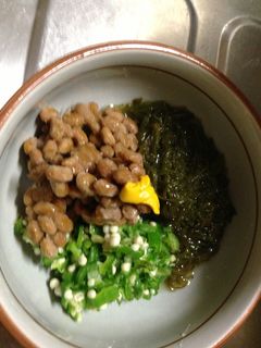 便秘に⭐納豆オクラめかぶ-レシピのメイン写真