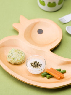 離乳食後期★小松菜の豆腐ハンバーグ-レシピのメイン写真