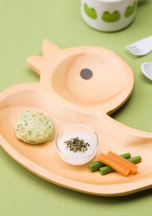 離乳食後期★小松菜の豆腐ハンバーグ-レシピのメイン写真