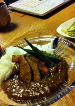 シンプルひき肉のカレー献立-レシピのメイン写真