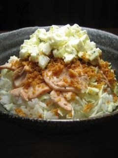 揚げない鮭フライ☆はんぺんタルタルソースがけ丼-レシピのメイン写真