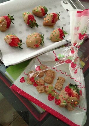 苺チョコ(*^^*)-レシピのメイン写真