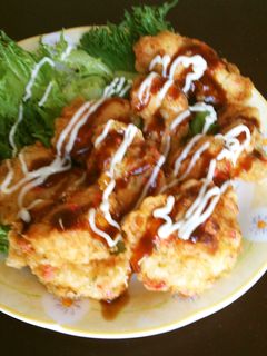 *お好み焼き風*とり天-レシピのメイン写真