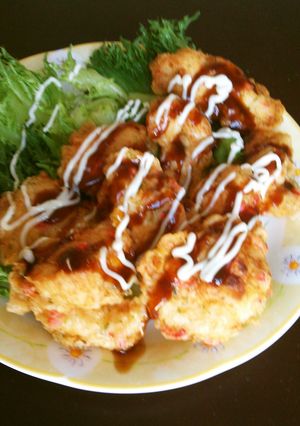 *お好み焼き風*とり天-レシピのメイン写真