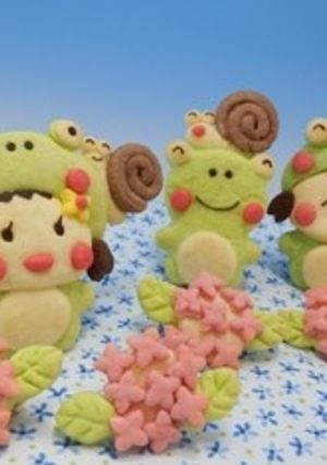 カエルのかぶりものクッキー-レシピのメイン写真