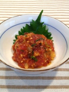 まぐろユッケ-レシピのメイン写真
