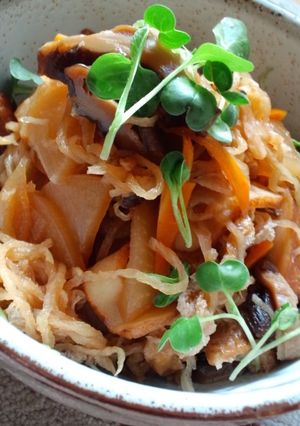 ＊大根入り切り干し大根煮＊-レシピのメイン写真