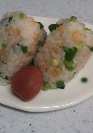 天かすと大葉のおにぎり-レシピのメイン写真