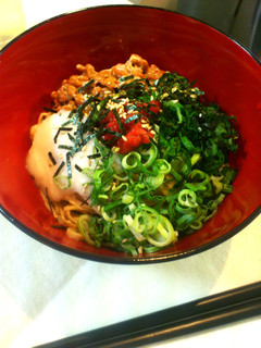 納豆とろろ・冷やしぶっかけ大豆麺-レシピのメイン写真