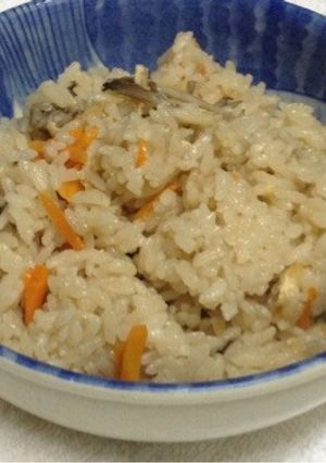 家にある物で作る！ 麺つゆで炊き込みご飯-レシピのメイン写真