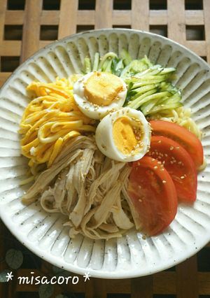 m鶏むね肉de冷やし中華-レシピのメイン写真