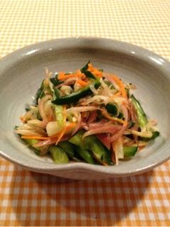 香味夏野菜と胡瓜の塩もみ-レシピのメイン写真