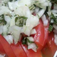 トマトのオニオンソースかけ-レシピのメイン写真