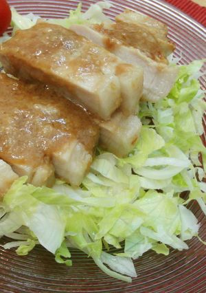 すご～く簡単♪豚肉の甘みそ麹焼き-レシピのメイン写真