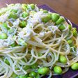 しらすと枝豆のペペロンチーノパスタ