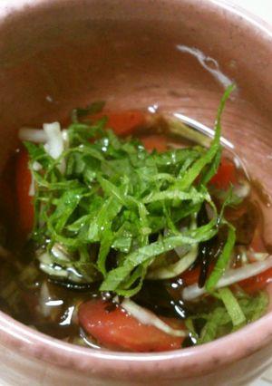 もずくサラダ-レシピのメイン写真