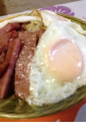 ハムステーキ-レシピのメイン写真