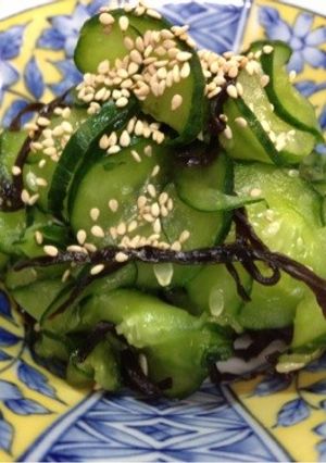 きゅうりと塩昆布の和え物-レシピのメイン写真