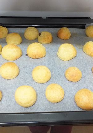 豆腐と白玉粉でチーズ味のもちもちパン-レシピのメイン写真