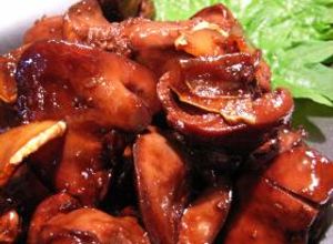 酒の肴♪コクうま艶肌！鶏レバーワイン煮-レシピのメイン写真