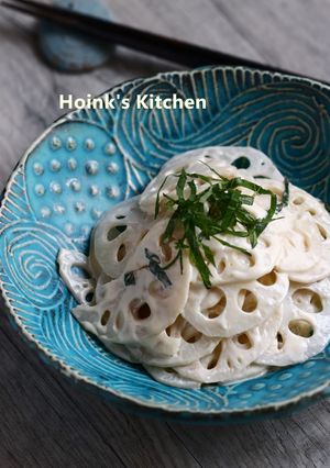 大葉の香り✣れんこんサラダ-レシピのメイン写真