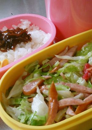 夏にあっさり☆キャベツの梅マヨ炒め☆-レシピのメイン写真