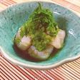 ホタテのキュウリみぞれ和え