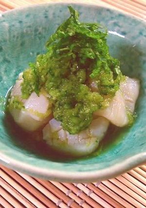 ホタテのキュウリみぞれ和え-レシピのメイン写真