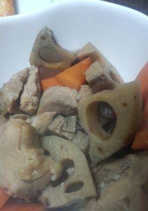 鶏肉と根菜の煮物-レシピのメイン写真