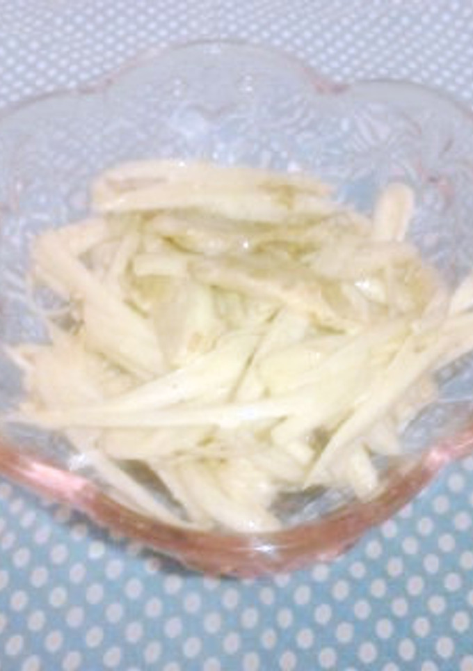 生らっきょうの叉焼マヨ和え(^^♪-レシピのメイン写真