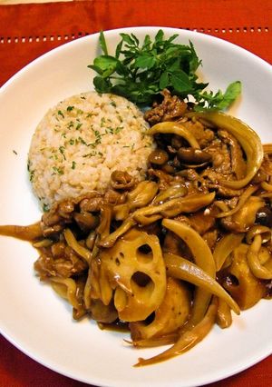 牛肉ときのこのドミグラスソース煮-レシピのメイン写真